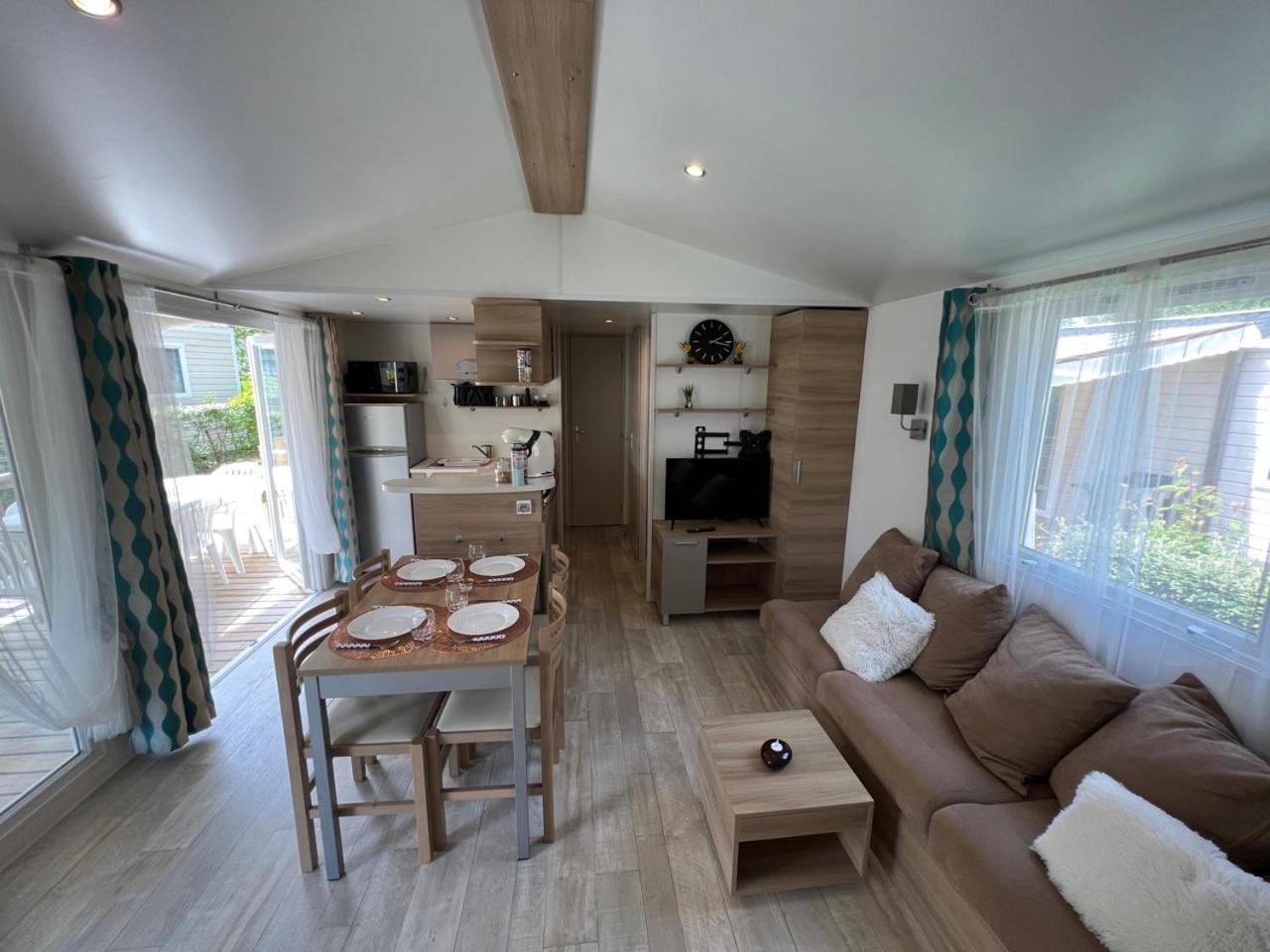 Mobil-Home 4 Etoiles Avec Piscine Proche De Blois Onzain Exterior foto